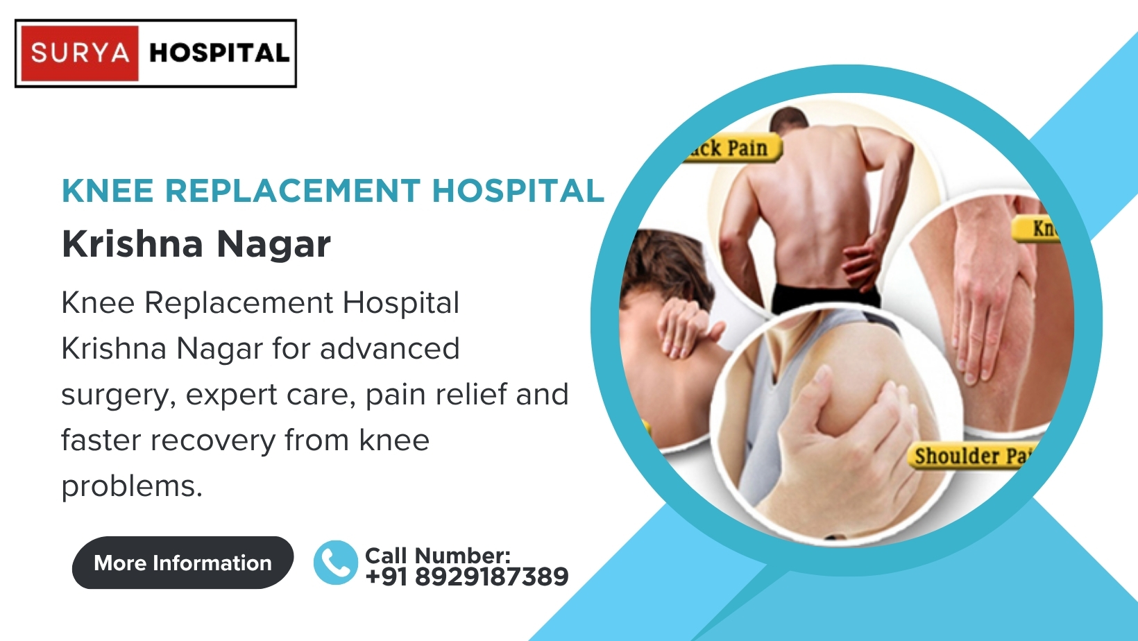 Knee Replacement Hospital Krishna Nagar for Expert Care